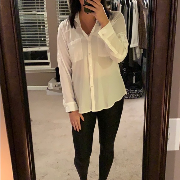 White Button Up - Picture 2 of 5